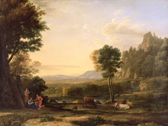 Pastoralt landskap, 1645